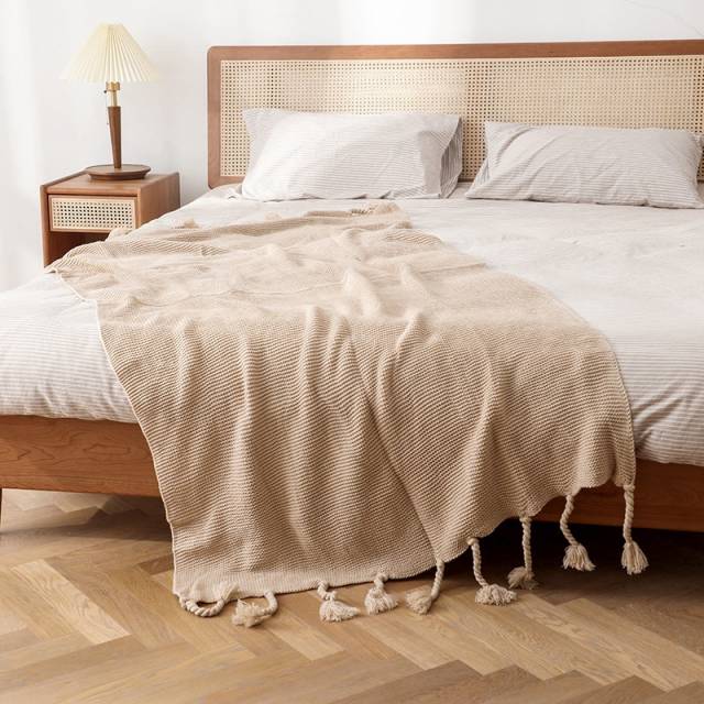 Manta sillon y cama tejida 150*200cm