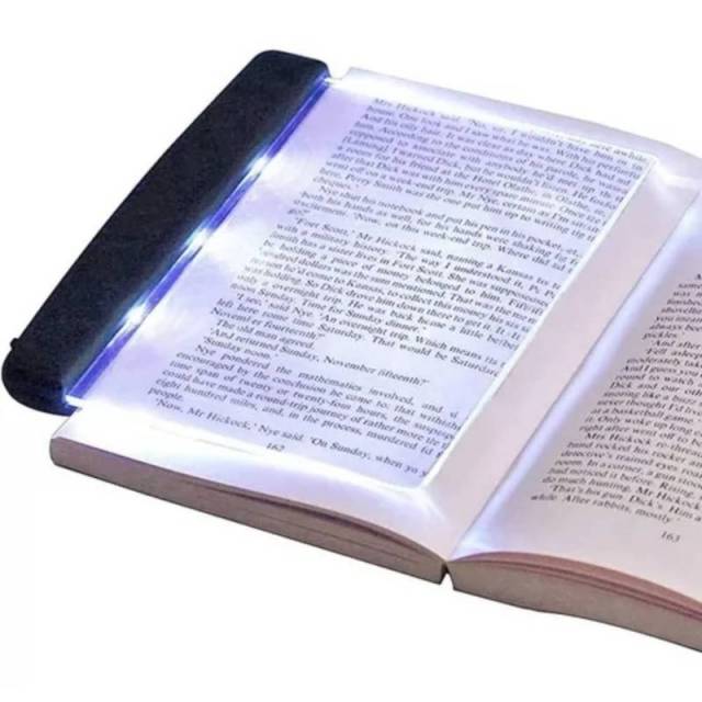 Luz LED plana para lectura de libros