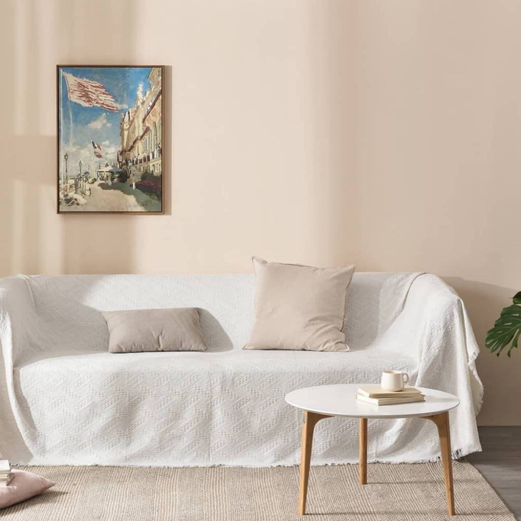 Manta para Sillon y Cama 230×250 cm Color – Beige / Blanco / Gris / Verde –  La Boutique del Sofá